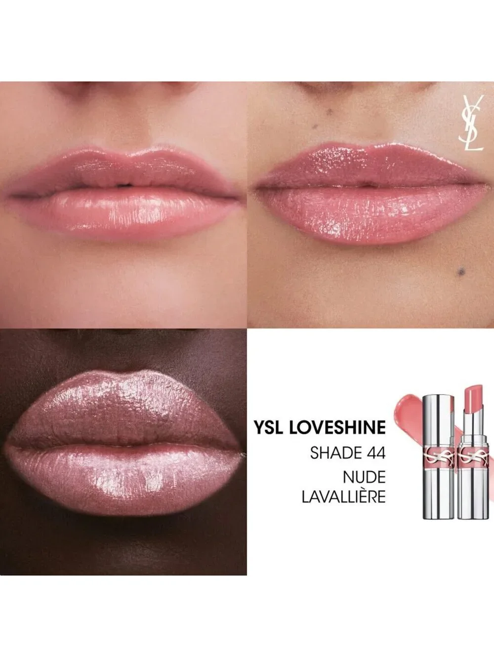 Yves St. Laurent -YSL- 2 Pc Set • Lash Clash Mascara & Loveshine Lipstick NEW